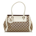Gucci GG Canvas Trophy Tote (SHG-35223)