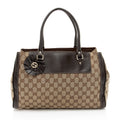 Gucci GG Canvas Trophy Tote
