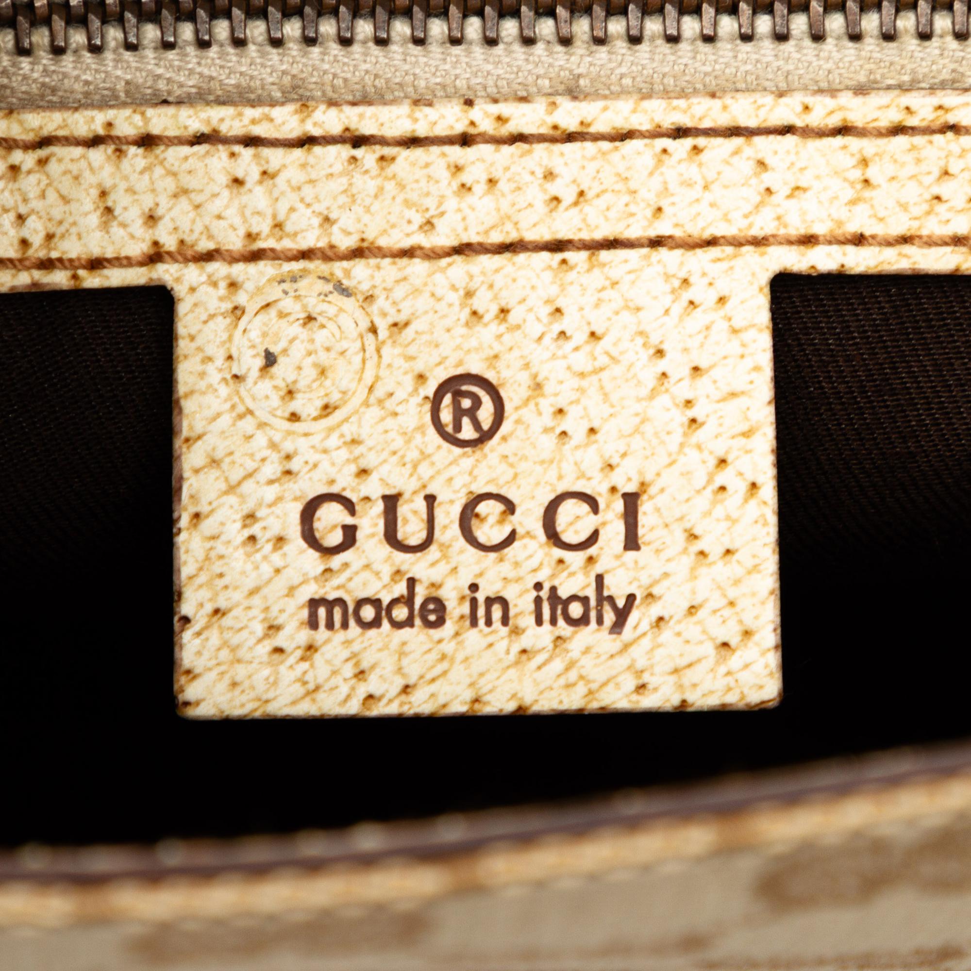 Gucci GG Canvas Turnlock Shoulder Bag