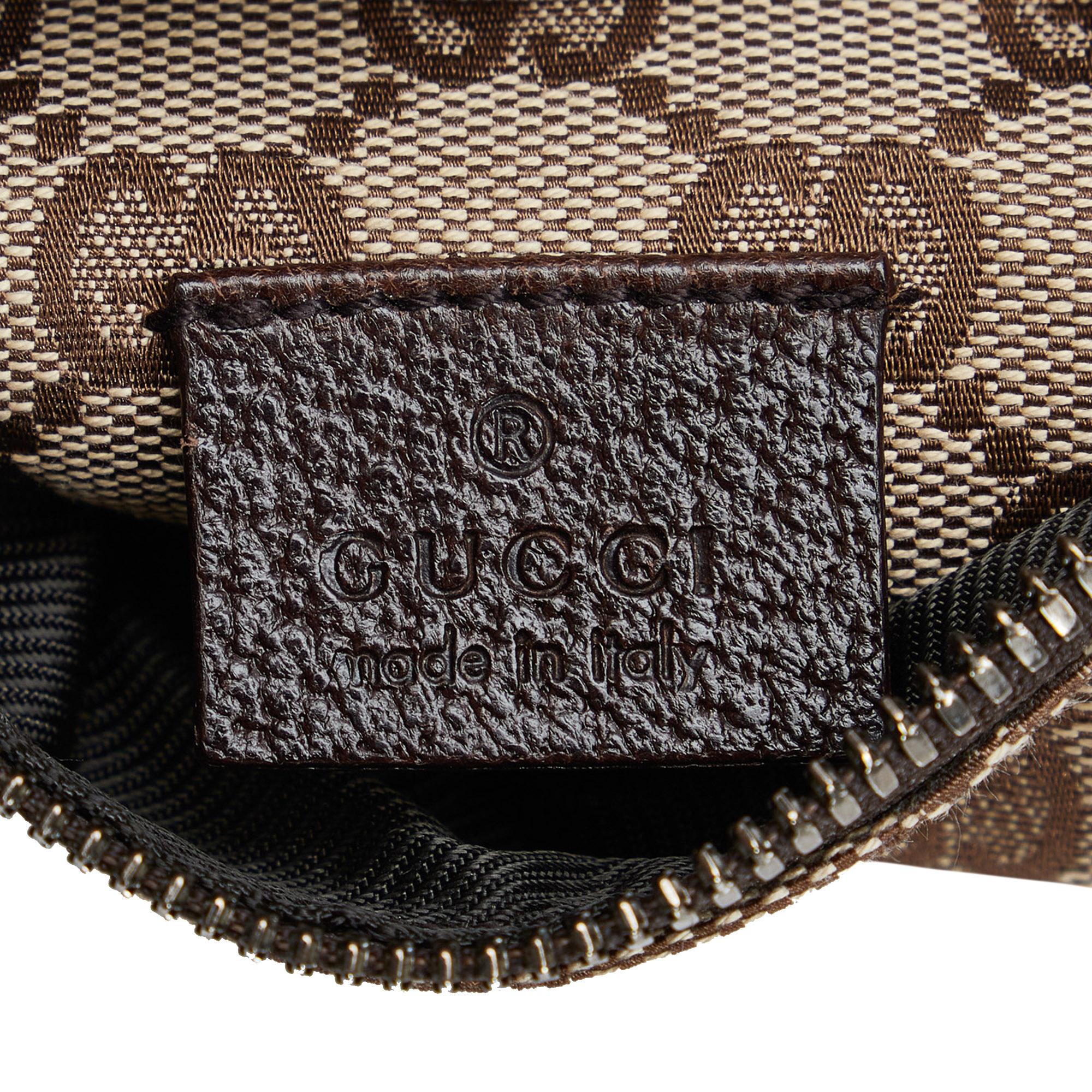 Gucci GG Canvas Twin Pocket Belt Bag (SHG-CLPfEq)