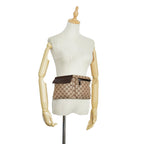 Gucci GG Canvas Twin Pocket Belt Bag (SHG-CLPfEq)