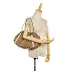 Gucci GG Canvas Twin Tote Bag (SHG-25563)