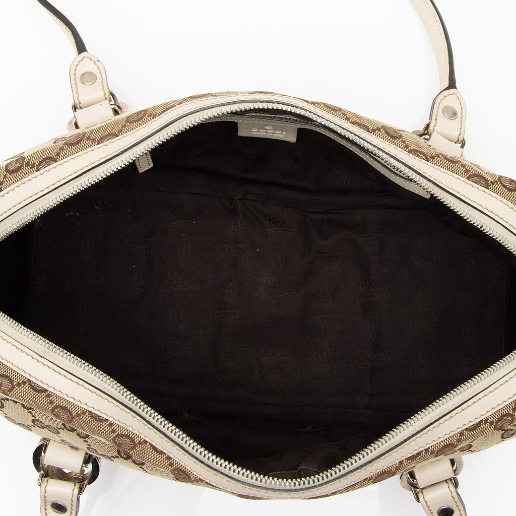 Gucci GG Canvas Twins Boston Bag (SHF-SVoyHp)