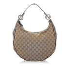 Gucci GG Canvas Twins Hobo Bag (SHG-30916)