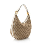 Gucci GG Canvas Twins Medium Hobo