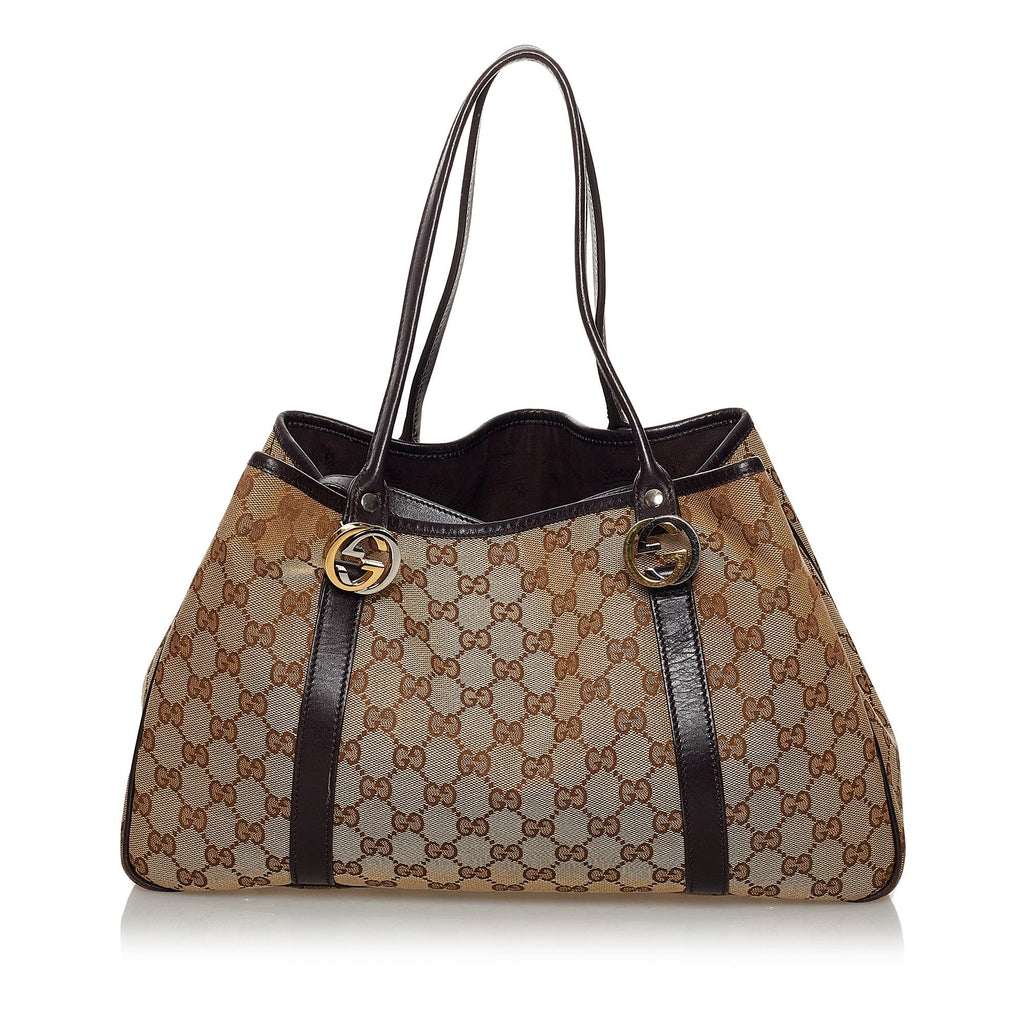 Gucci GG Canvas Twins Shoulder Bag (SHG-30953)