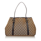 Gucci GG Canvas Twins Tote Bag (SHG-28355)