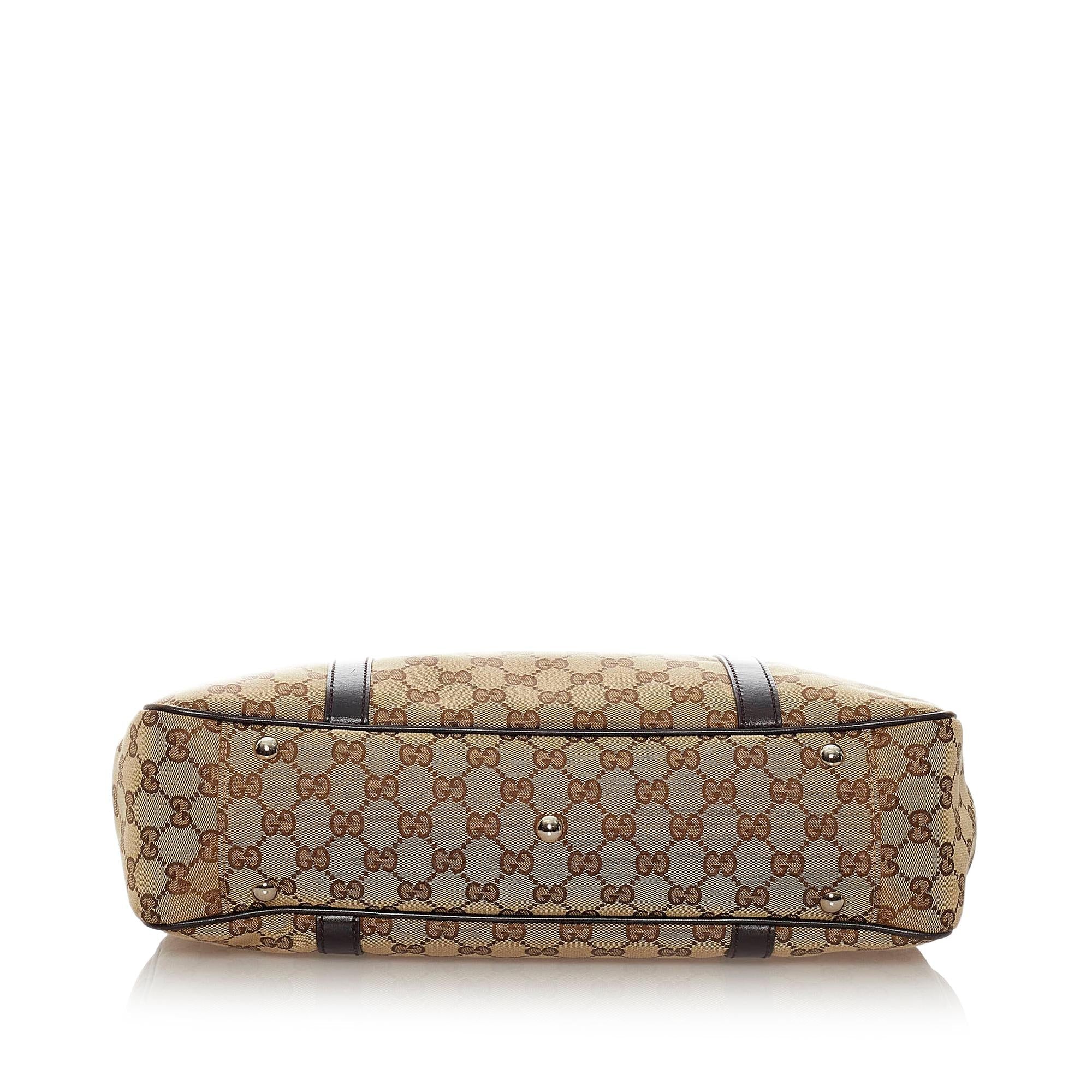 Gucci GG Canvas Twins Tote Bag (SHG-28355)