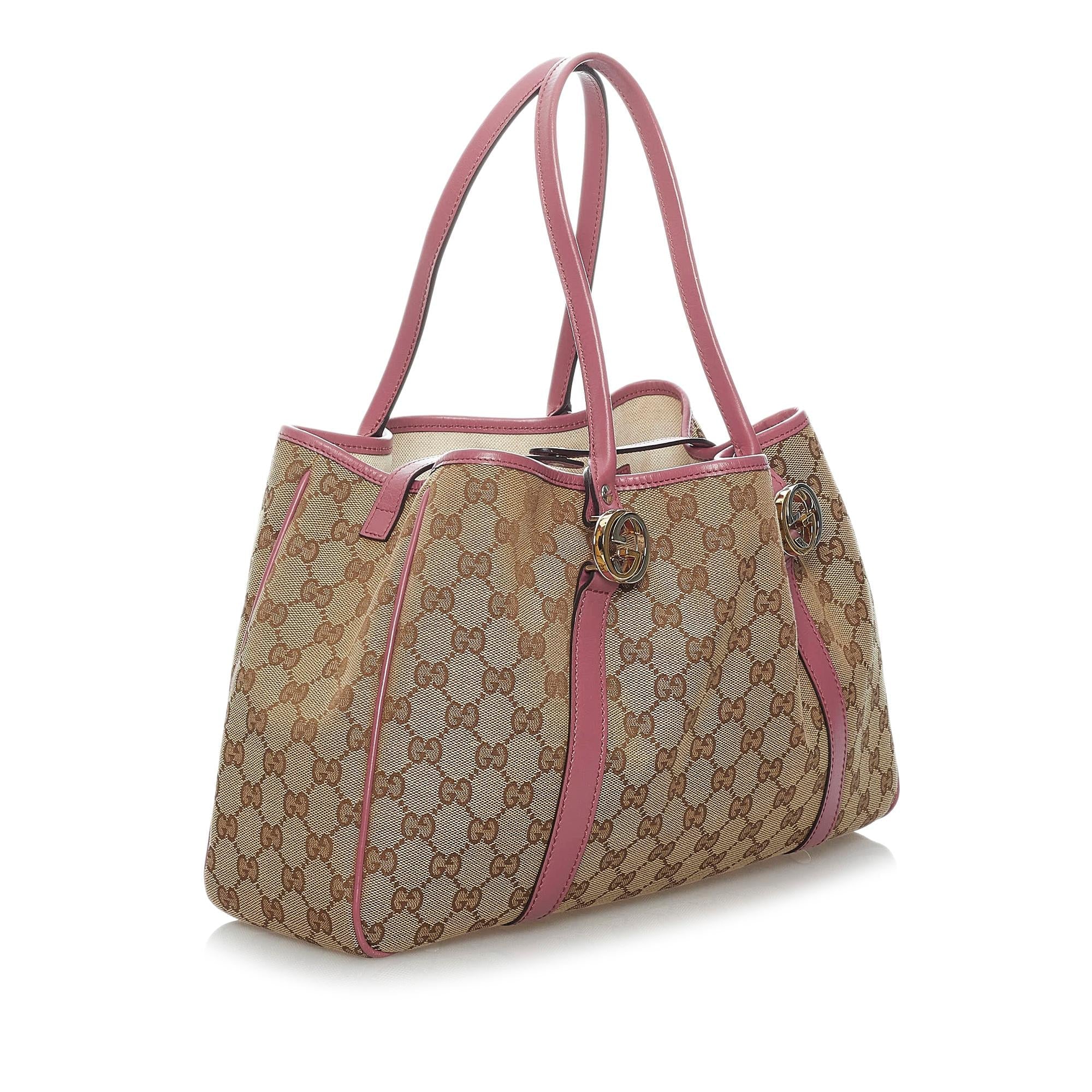 Gucci GG Canvas Twins Tote Bag (SHG-29657)