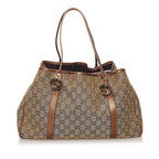 Gucci GG Canvas Twins Tote Bag (SHG-32529)
