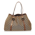 Gucci GG Canvas Twins Tote Bag (SHG-32529)