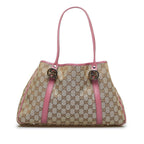 Gucci GG Canvas Twins Tote (SHG-IBz3MT)