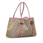 Gucci GG Canvas Twins Tote (SHG-IBz3MT)