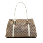 Gucci GG Canvas Twins Tote (SHG-aoHNja)
