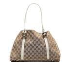 Gucci GG Canvas Twins Tote (SHG-aoHNja)