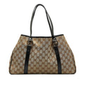 Gucci GG Canvas Twins Tote (SHG-PAjHq3)