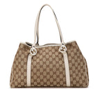 Gucci GG Canvas Twins Tote (SHG-Tw8Kwa)