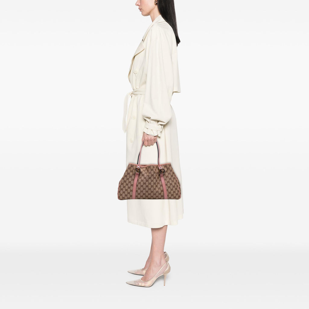 Gucci GG Canvas Twins Tote