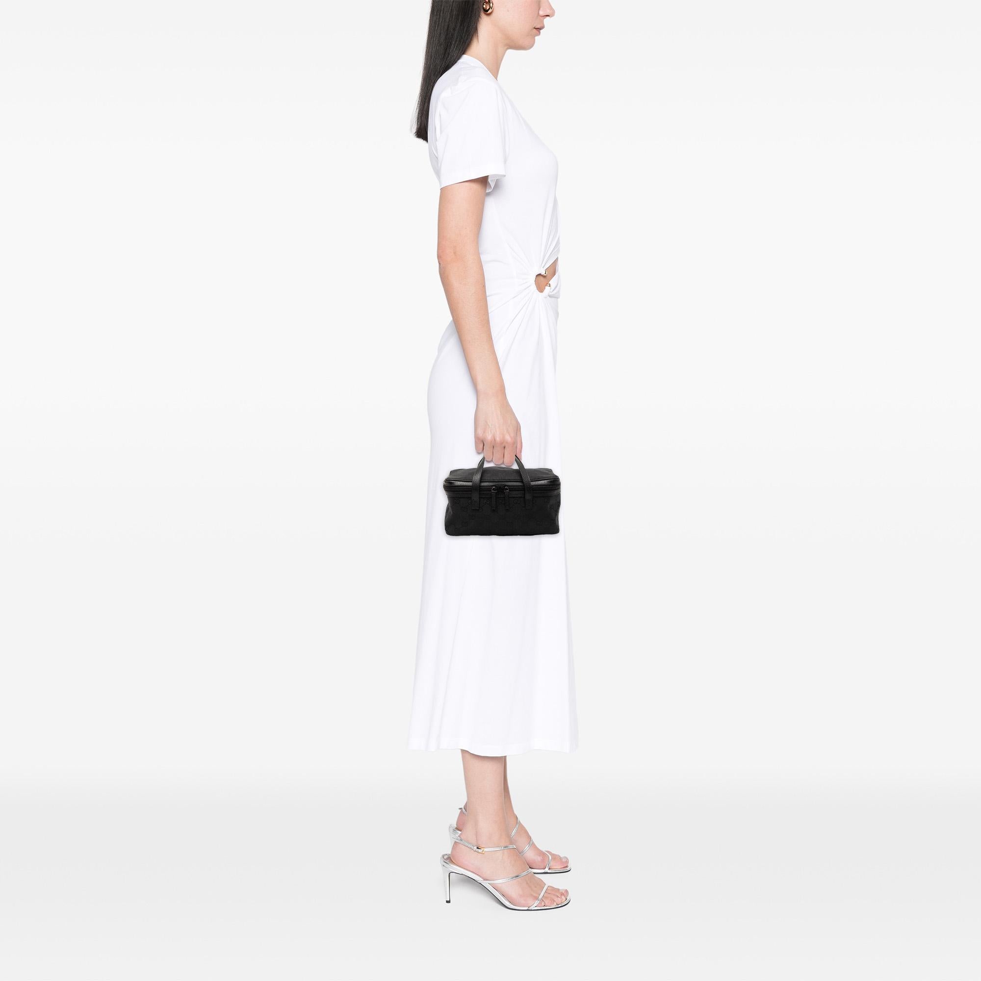 Gucci GG Canvas Vanity Bag