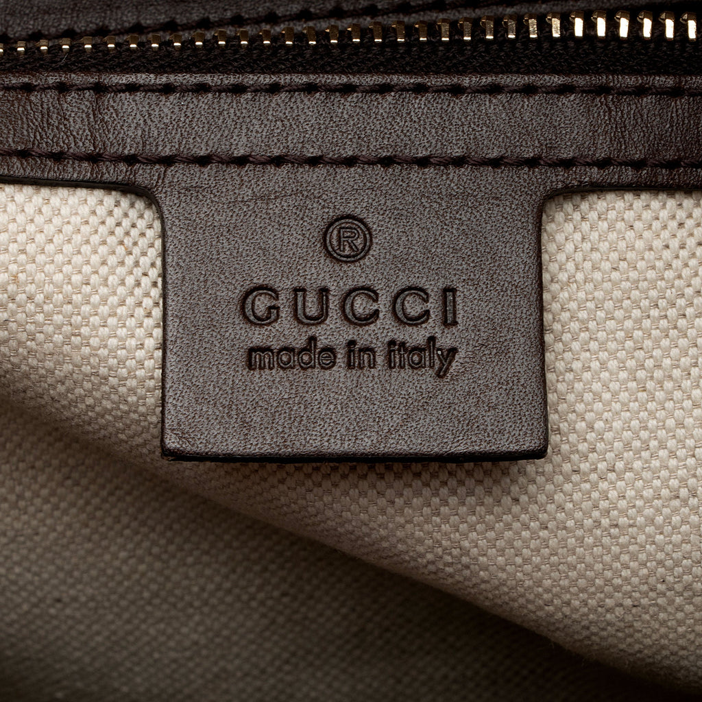 Gucci GG Canvas Vintage Web Joy Medium Boston Bag (SHF-vJvGW4)