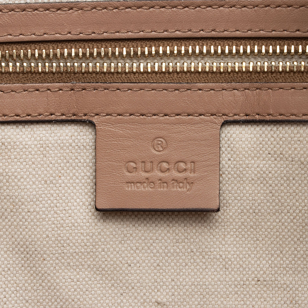 Gucci GG Canvas Vintage Web Joy Medium Boston Bag (SHF-EeCWF9)