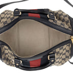 Gucci GG Canvas Vintage Web Joy Medium Boston Bag (SHF-xSqcmU)