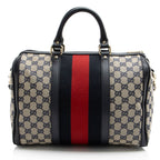 Gucci GG Canvas Vintage Web Joy Medium Boston Bag (SHF-SRU2JR)