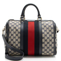 Gucci GG Canvas Vintage Web Joy Medium Boston Bag (SHF-SRU2JR)