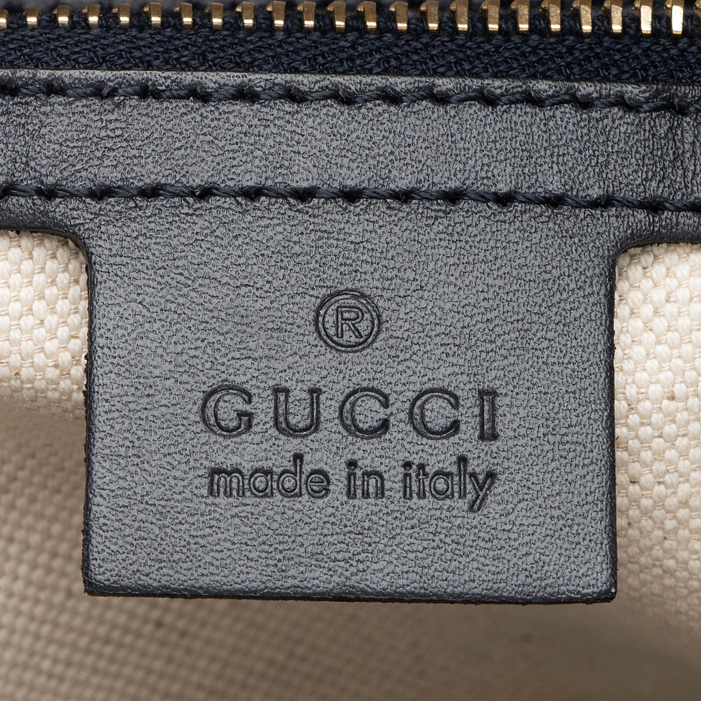 Gucci GG Canvas Vintage Web Joy Medium Boston Bag