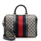 Gucci GG Canvas Vintage Web Joy Medium Boston Bag