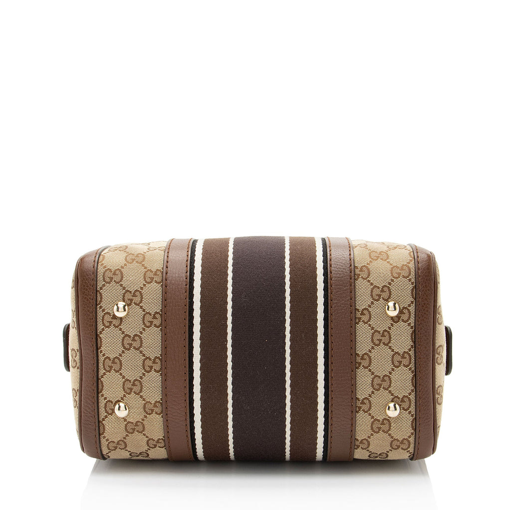 Gucci GG Canvas Vintage Web Joy Small Boston Bag