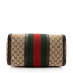 Gucci GG Canvas Vintage Web Medium Boston Bag (SHF-19337)