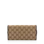 Gucci GG Canvas Wallet on Chain Bag (SHF-4BzUx8)