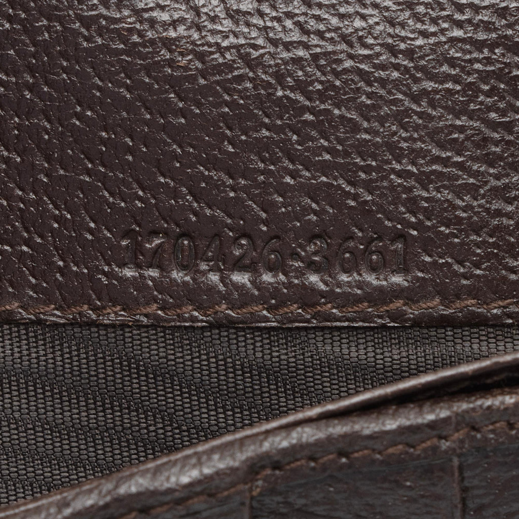 Gucci GG Canvas Wallet on Chain Bag (SHF-4BzUx8)