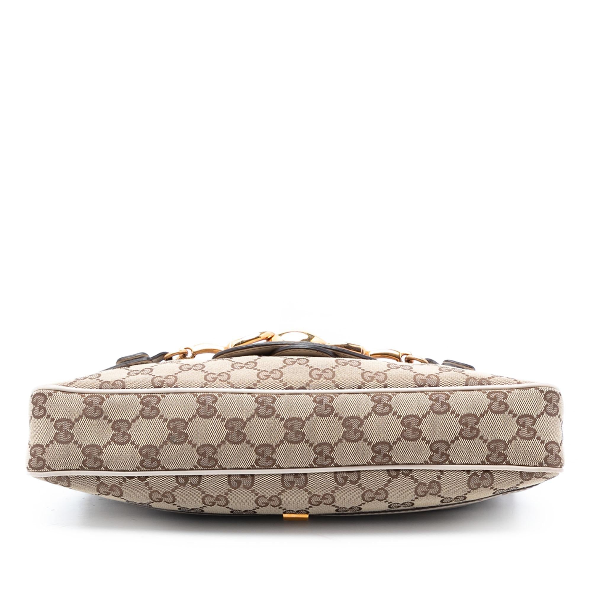 Gucci GG Canvas Wave Shoulder Bag