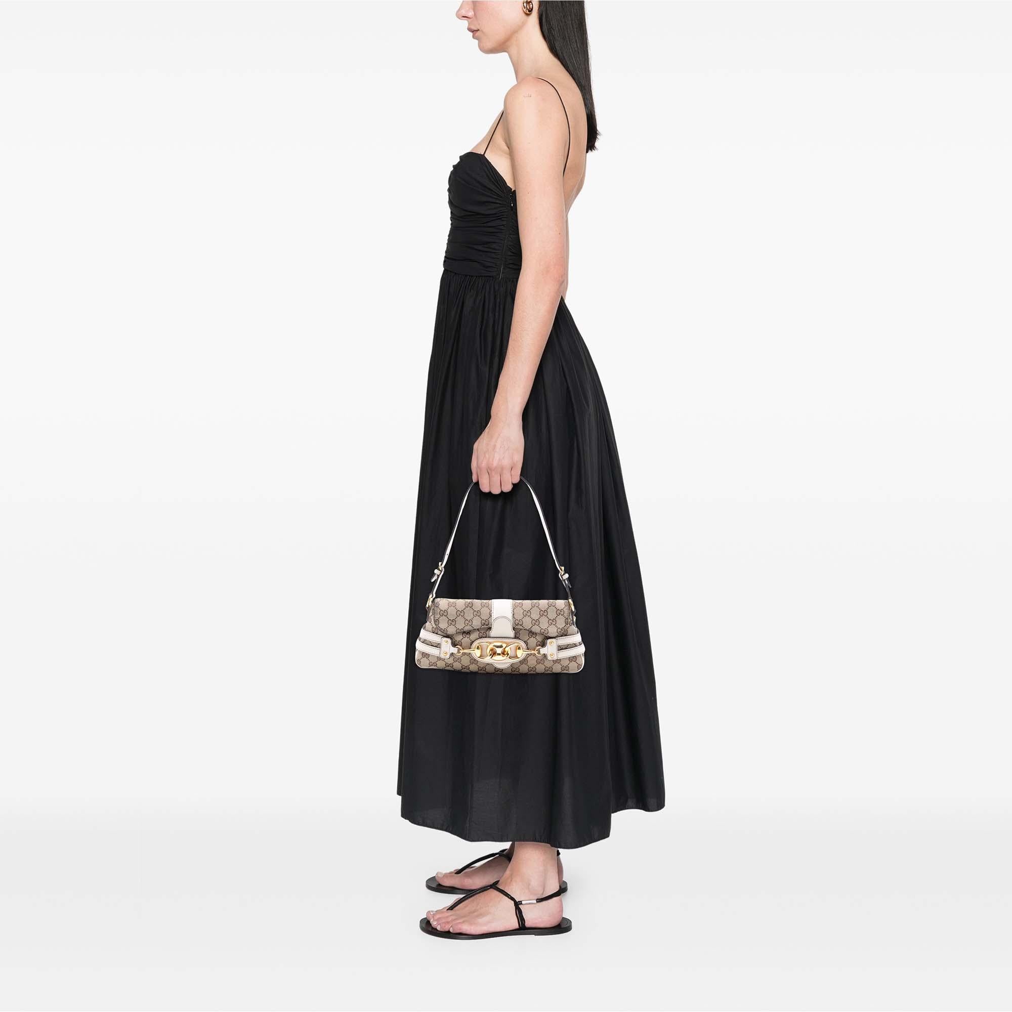 Gucci GG Canvas Wave Shoulder Bag