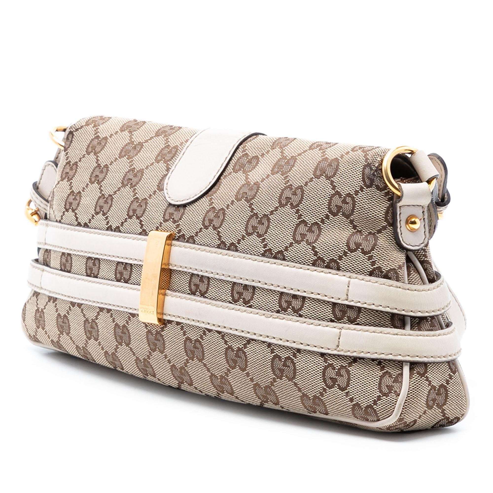 Gucci GG Canvas Wave Shoulder Bag