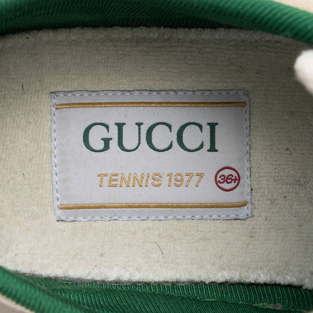 Gucci GG Canvas Web 1977 Tennis Sneakers - Size 6 / 36 (SHF-scIBzV)