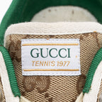 Gucci GG Canvas Web 1977 Tennis Sneakers - Size 6 / 36 (SHF-scIBzV)