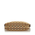 Gucci GG Canvas Web Baguette (SHG-25136)