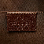 Gucci GG Canvas Web Baguette (SHG-25136)