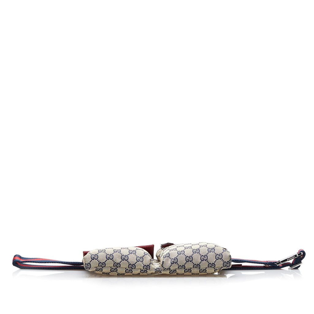 Gucci GG Canvas Web Belt Bag (SHG-NcH4Nb)