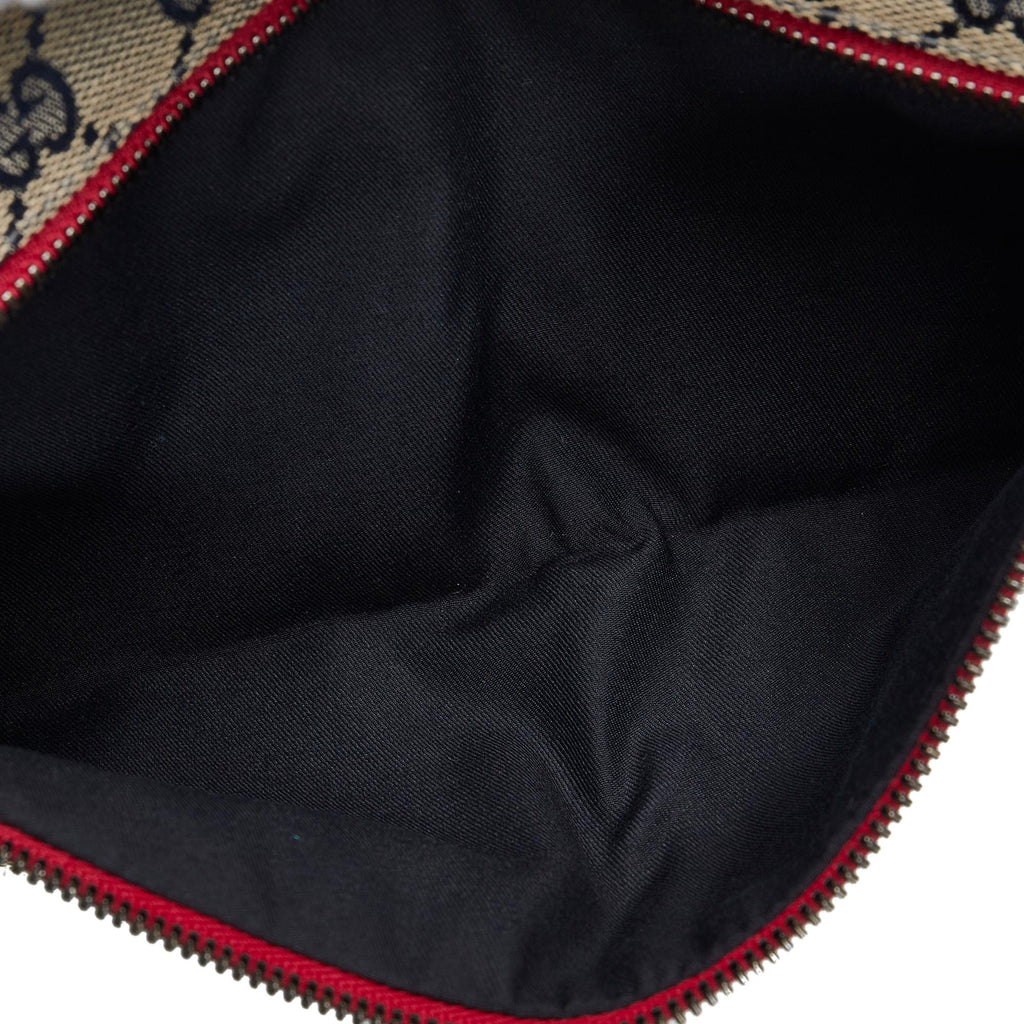 Gucci GG Canvas Web Belt Bag (SHG-NcH4Nb)