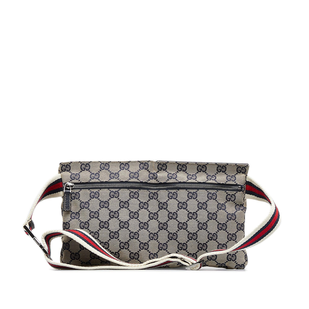 Gucci GG Canvas Web Belt Bag (SHG-5tmMd9)