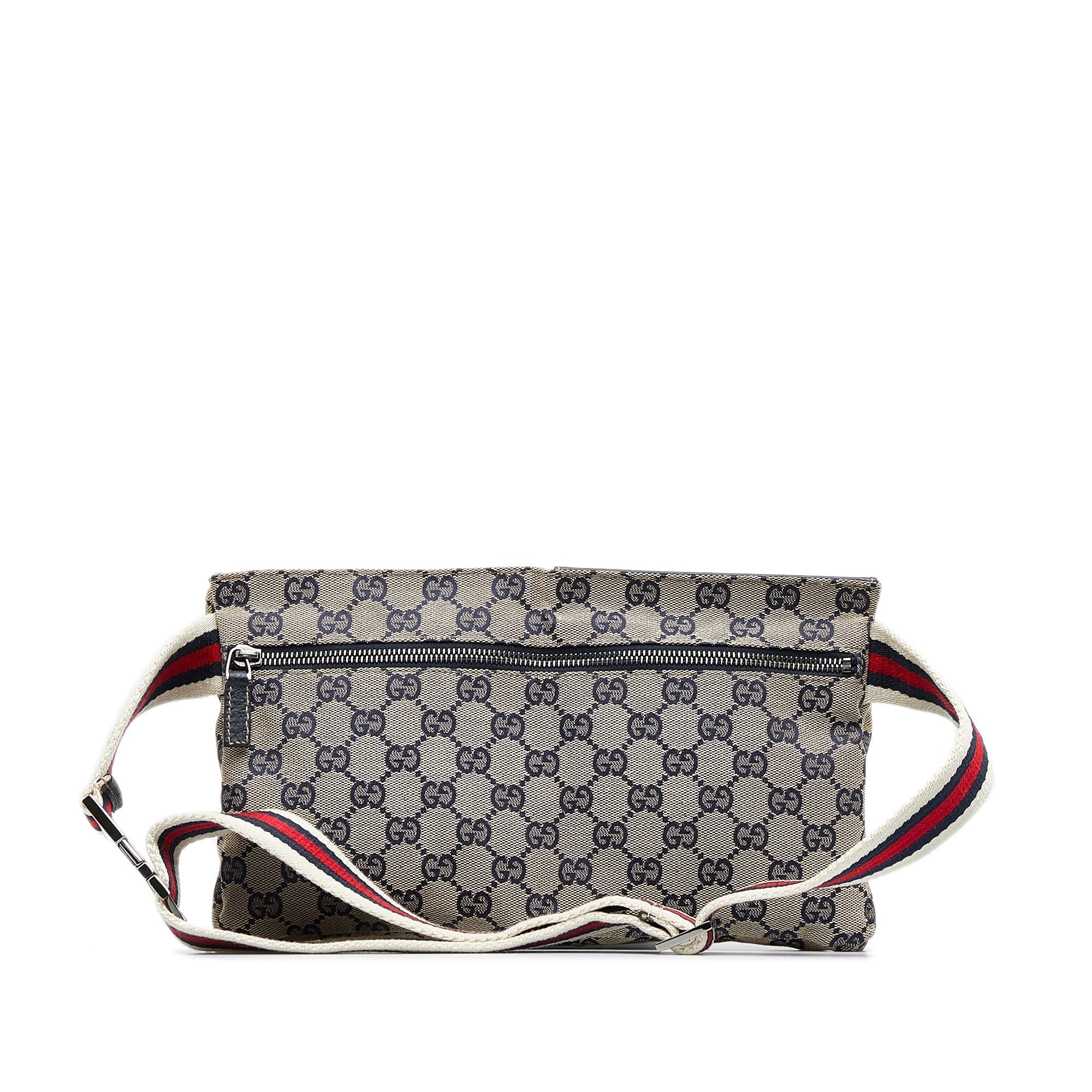 Gucci GG Canvas Web Belt Bag (SHG-5tmMd9)