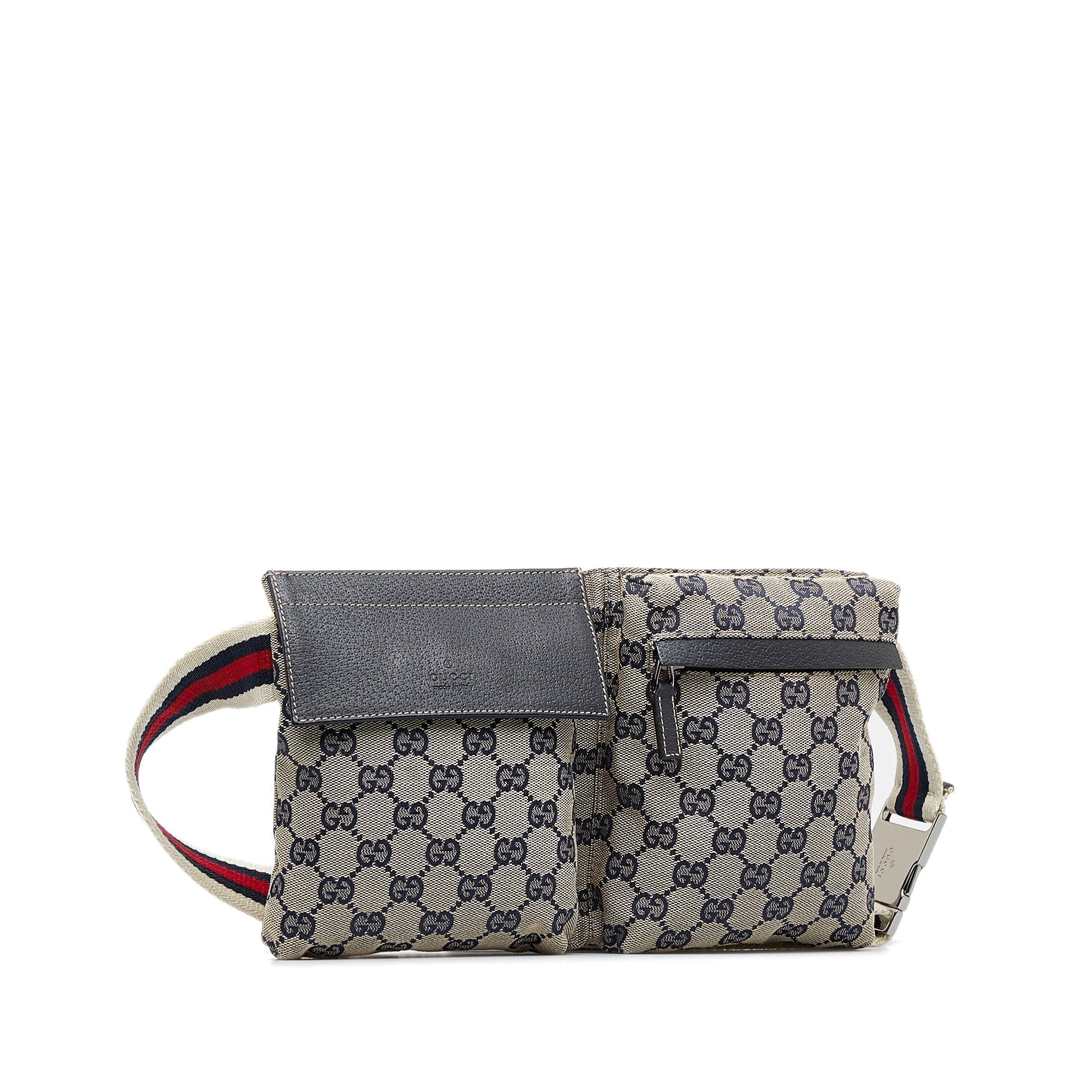 Gucci GG Canvas Web Belt Bag (SHG-5tmMd9)
