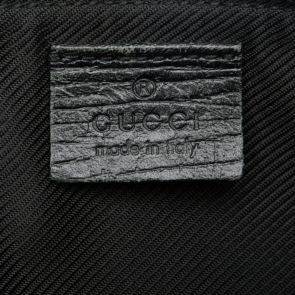 Gucci GG Canvas Web Boat Pochette (SHG-hSS1sG)