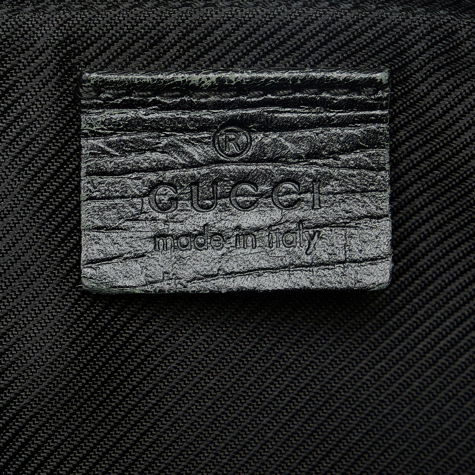 Gucci GG Canvas Web Boat Pochette (SHG-hSS1sG)