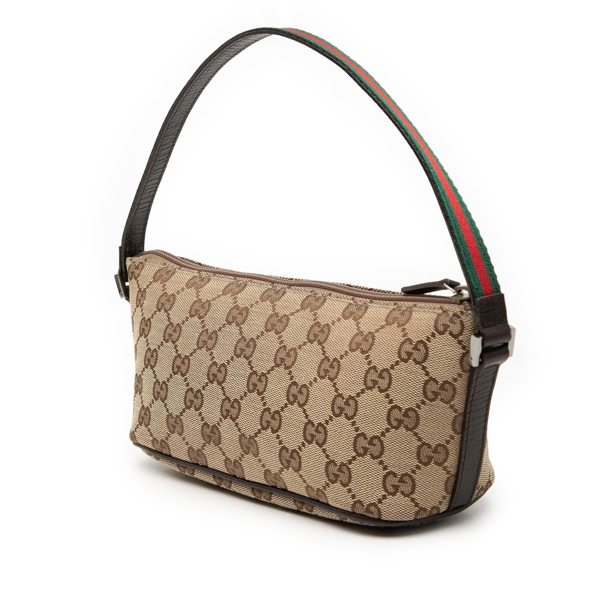Gucci GG Canvas Web Boat