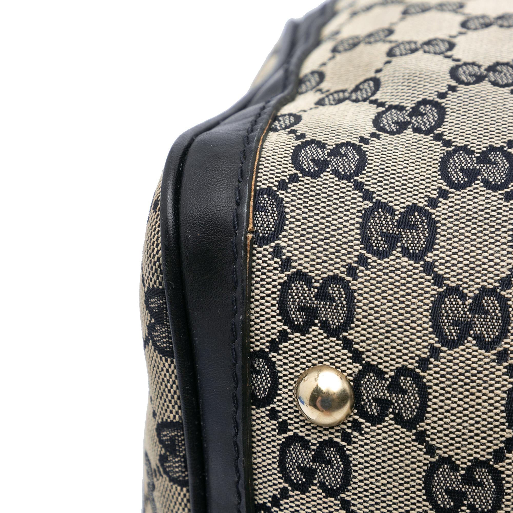Gucci GG Canvas Web Boston